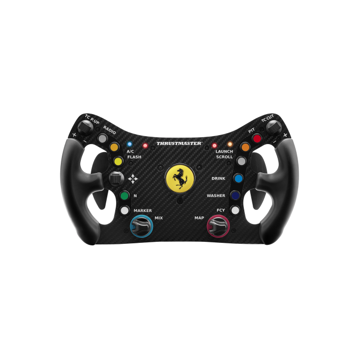 thrustmaster thrustmaster ferrari 488 gt3 negro volante analogico/digital pc