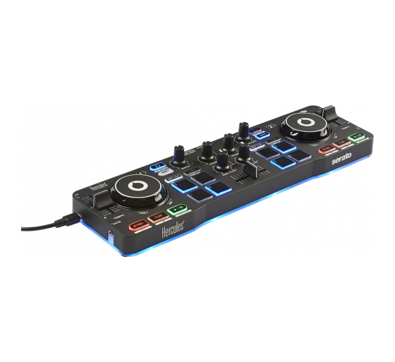 hercules hercules starlight mesa de mezclas con opcion de realizar scratch conectando un cdj 2 canal