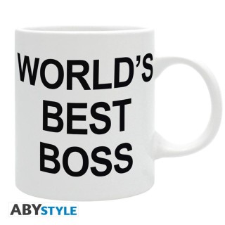 abystyle taza abystyle the office el mejor jefe del mundo 320ml