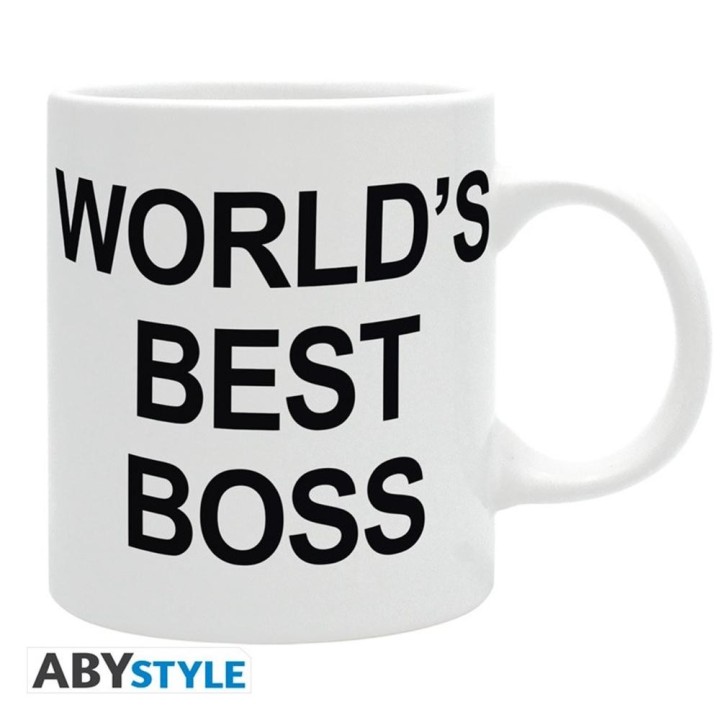abystyle taza abystyle the office el mejor jefe del mundo 320ml