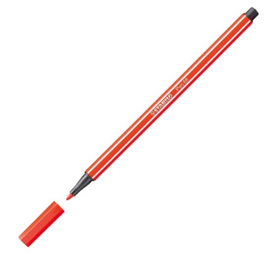 rotulador stabilo pen 68 1mm rojo 68/40
