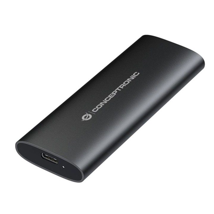 conceptronic caja externa conceptronic ssd m.2 para disco duro usb tipo c