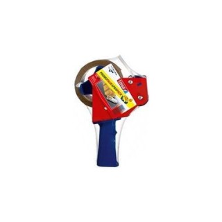 tesa precintadora manual 4280 con rollo precinto 48mm x 50 mts marron tesa 57395 00000 00