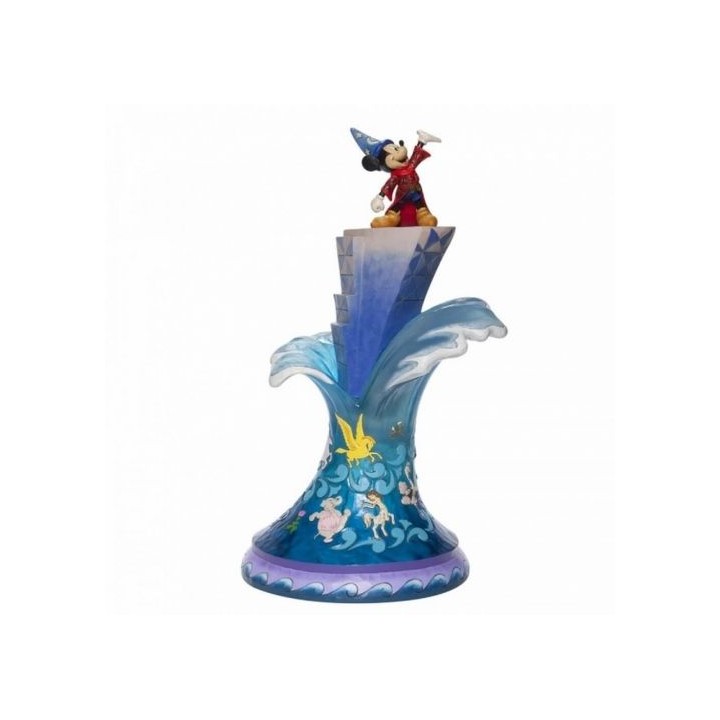 enesco figura enesco disney fantasia 2000 mickey hechicero masterpiece