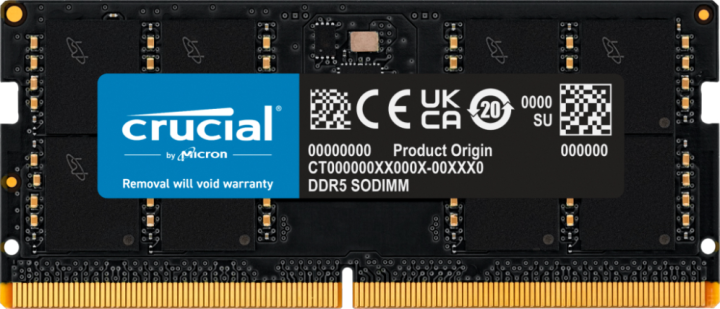 ddr5 sodimm crucial 32gb 4800