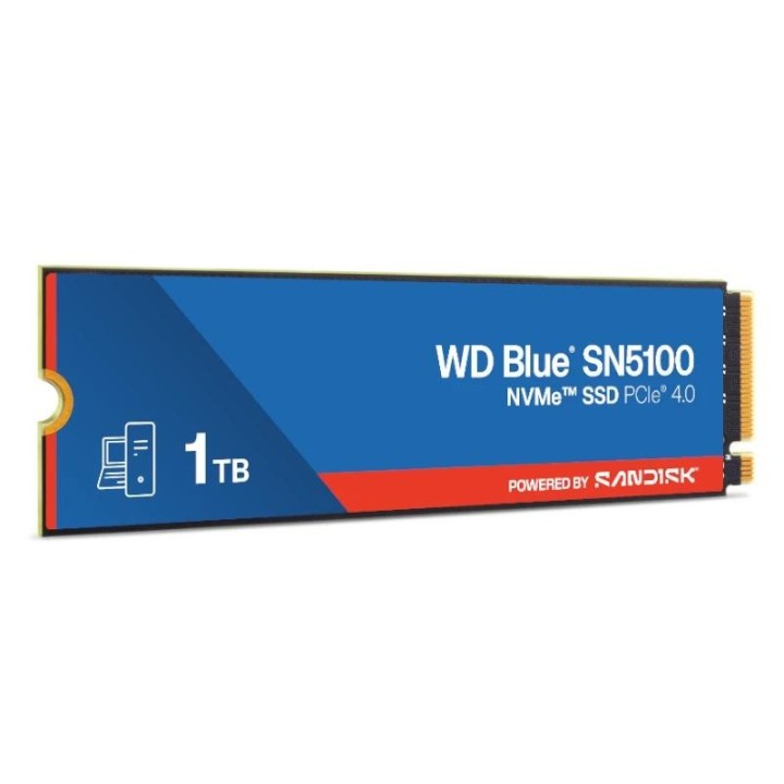 wd blue sn5100 ssd 1tb nvme gen4 6700mb s
