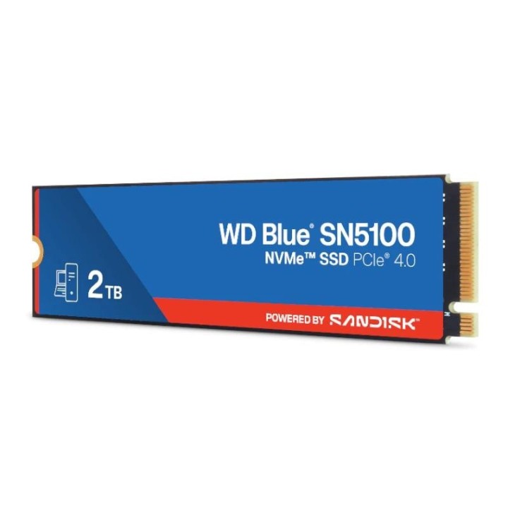wd blue sn5100 ssd 2tb nvme gen4 6700mb s
