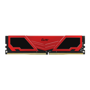 ddr4 teamgroup elite heatsink 16gb 3200 negro / rojo