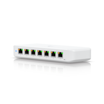 switch unifi ubiquiti usw ultra 60w 8 por gbe poe+ 60w