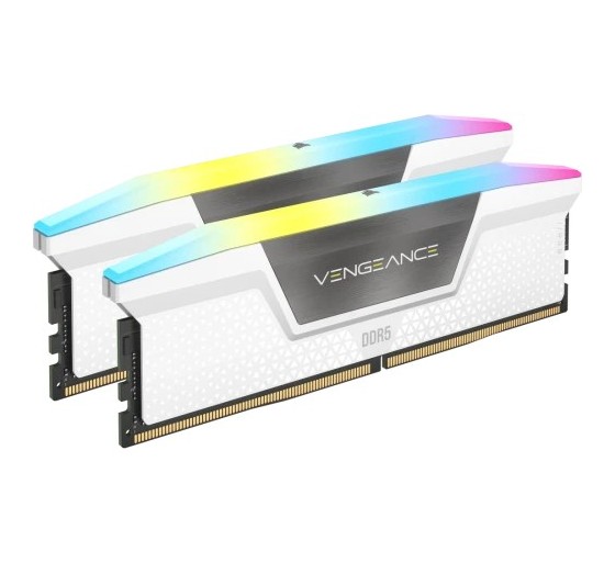 corsair corsair vengeance rgb cmh32gx5m2x7200c34w modulo de memoria 32 gb 2 x 16 gb ddr5 7200 mt/s