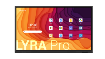 newline newline monitor internativo lyra pro  tt 7523qa  75,android 13, google edla, multi usuario,