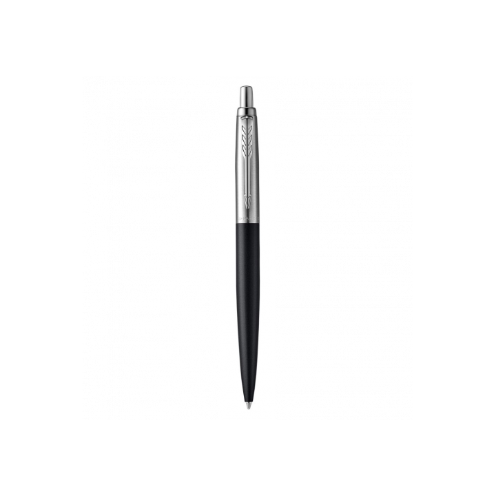 parker boligrafo jotter xl richmond negro mate ribete de color cromo plumin medio tinta azul parker