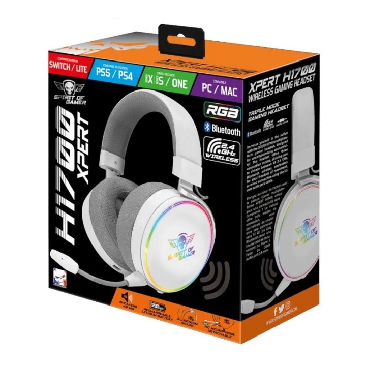 spirit of gamer auricular xpert h1700 pc/ps5/ps4/s