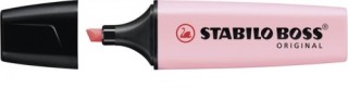 stabilo marcador.fluorescente boss trazo 2/5mm. rosa pastel stabilo 70/129  pack  10 unidades