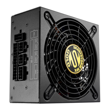 fuente alimentacion sharkoon silentstorm 500w sfx l 80+ gold