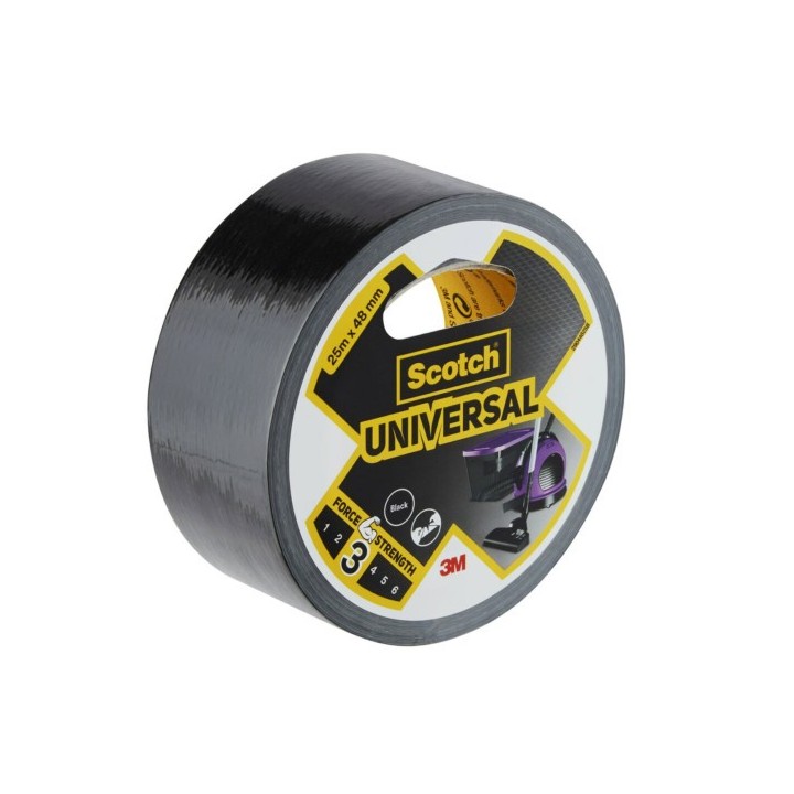 scotch rollo cinta americana universal 2904 negro 48mm x 25m scotch 7100205219