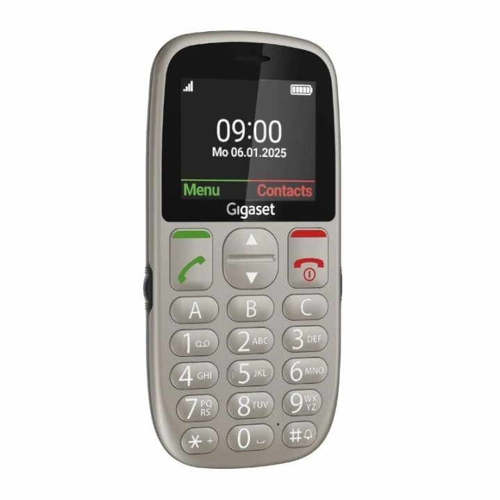 gigaset movil senior gl395 2.2 sim grey titanium