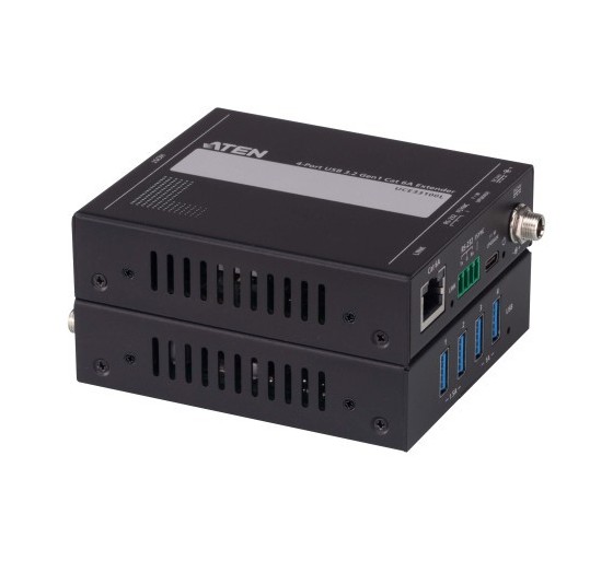aten aten uce33100 ampliador de red transmisor y receptor de red negro