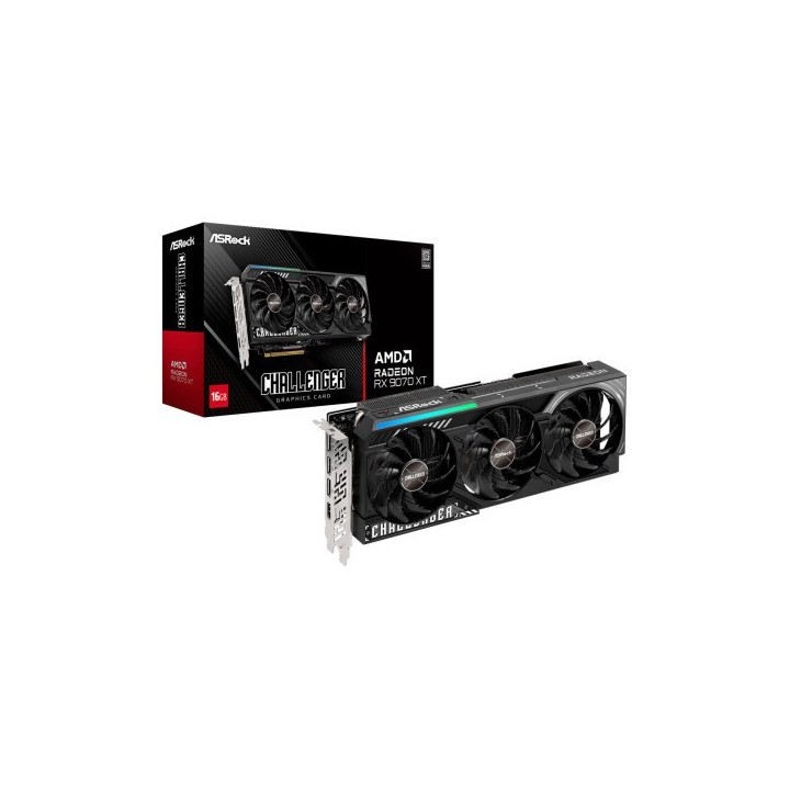 asrock vga asrock rx 9070 xt challenger,amd,rx9070xt,16gb,gddr6,256bit,1hdmi+3dp  rx9070xt cl 16g