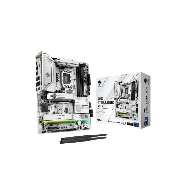 asrock placa asrock z890 steel legend wifi,intel,1851,z890,4ddr5,wifi,atx