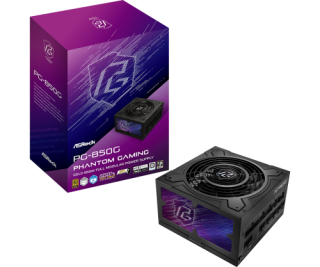 asrock asrock phantom gaming pg 850g unidad de fuente de alimentacion 850 w 20+4 pin atx atx negro