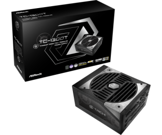 asrock asrock taichi tc 1300t unidad de fuente de alimentacion 1300 w 20+4 pin atx atx negro