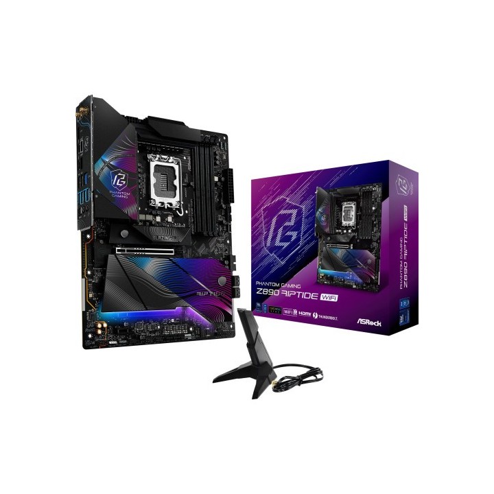 asrock placa asrock z890 riptide wifi,intel,1851,z890,4ddr5,wifi,atx
