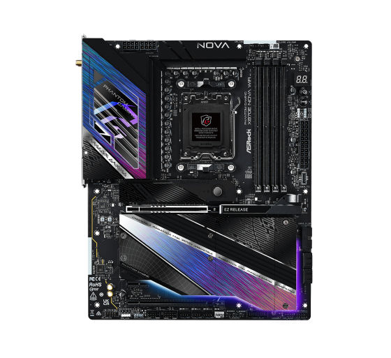 asrock asrock mk x870e nova wifi amd x870e zocalo am5 atx
