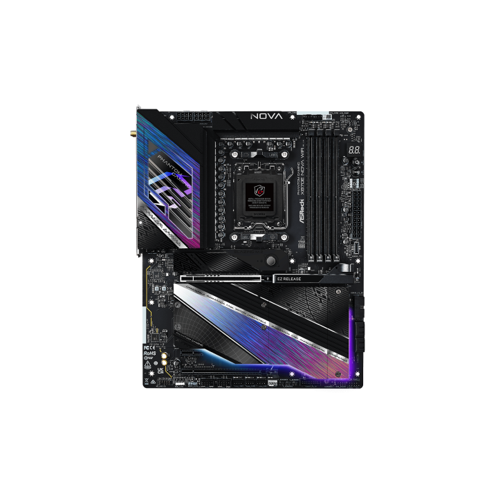 asrock asrock mk x870e nova wifi amd x870e zocalo am5 atx