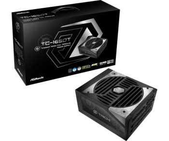 asrock asrock taichi tc 1650t unidad de fuente de alimentacion 1650 w 20+4 pin atx atx negro