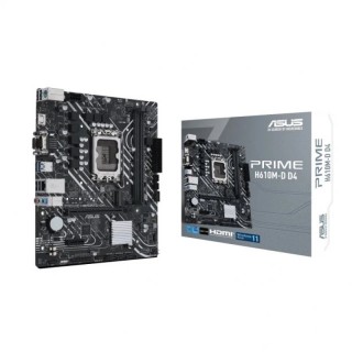 asus placa base prime h610m d d4  matx 1700