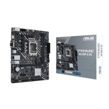 asus placa base prime h610m d d4  matx 1700