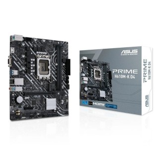 asus placa base prime h610m k d4  matx lga1700