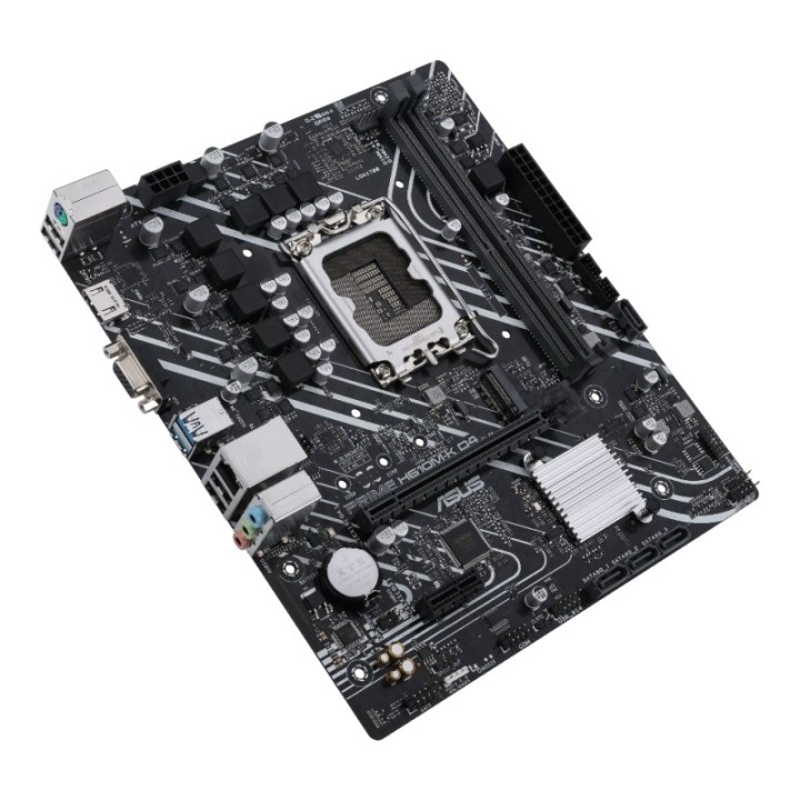 asus placa base prime h610m k d4  matx lga1700