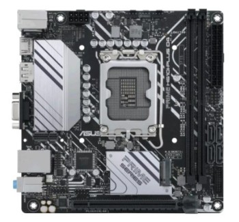 asus asus prime h610i plus d4 csm intel h610 lga 1700 mini itx