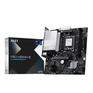 msi placa base pro h810m b ddr5 matx lga1851
