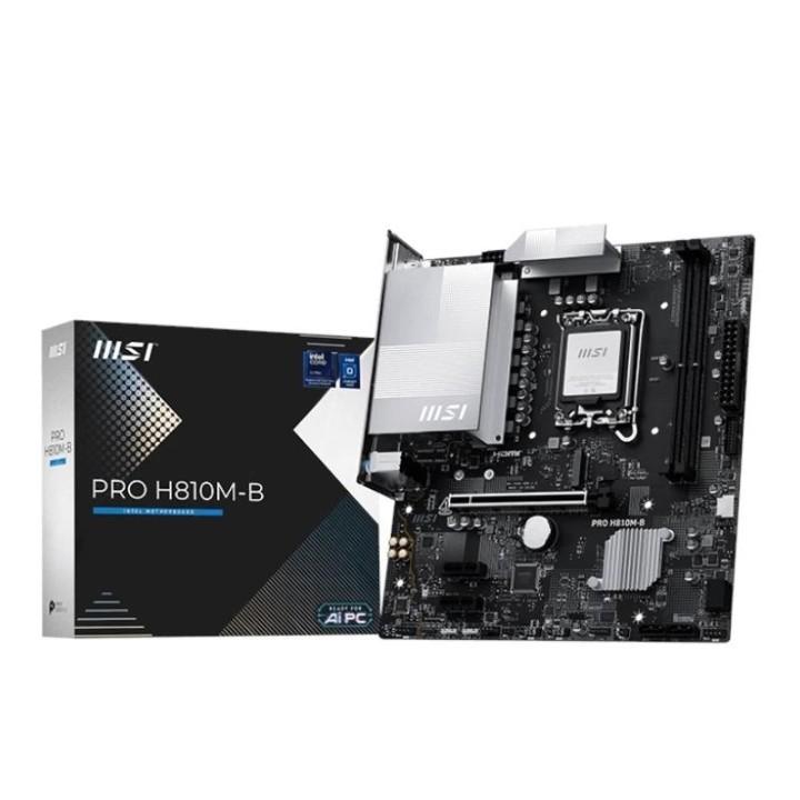 msi placa base pro h810m b ddr5 matx lga1851