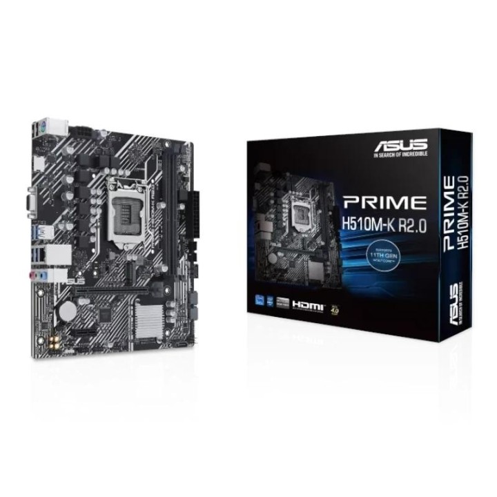 asus placa base prime h510m k r2.0  matx lga1200