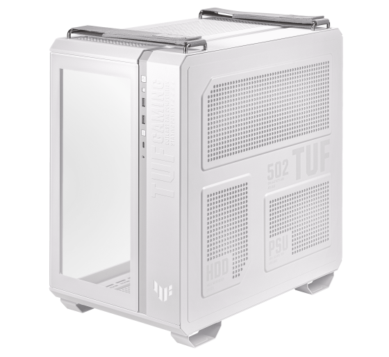 asus asus tuf gaming gt502 plus midi tower blanco