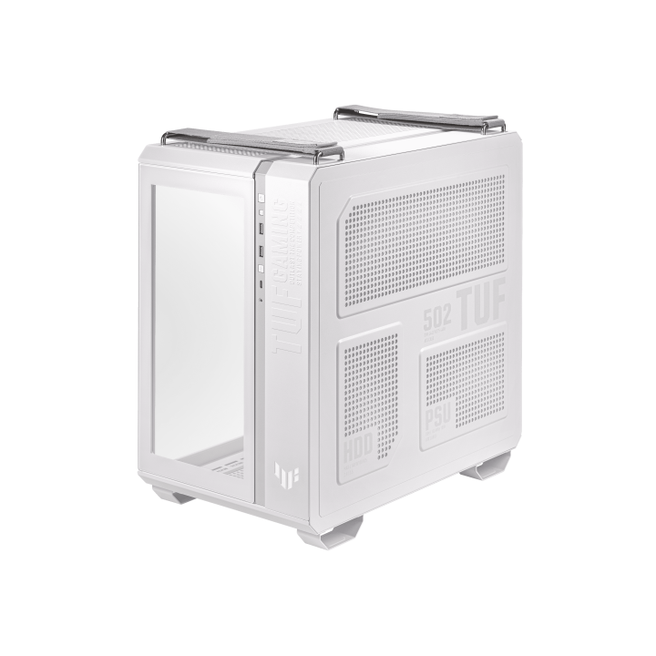 asus asus tuf gaming gt502 plus midi tower blanco