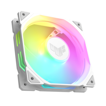 asus asus tuf gaming tr120 argb reverse 1 pack white carcasa del ordenador refrigerador de aire 12 c