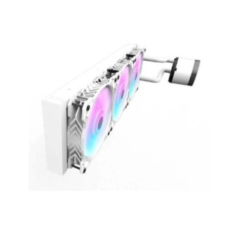 disipador ref liquida darkflash dn360 blanca 3x120mm fans argb pwm