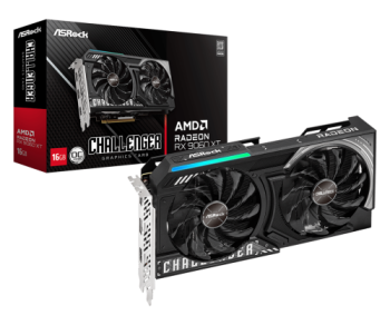 asrock asrock amd radeon rx 9060 xt challenger 16gb oc gddr6