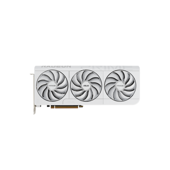 asus asus prime  rx9070xt o16g white amd radeon rx 9070 xt 16 gb gddr6