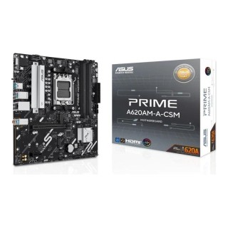asus placa base prime a620am a csm matx am5