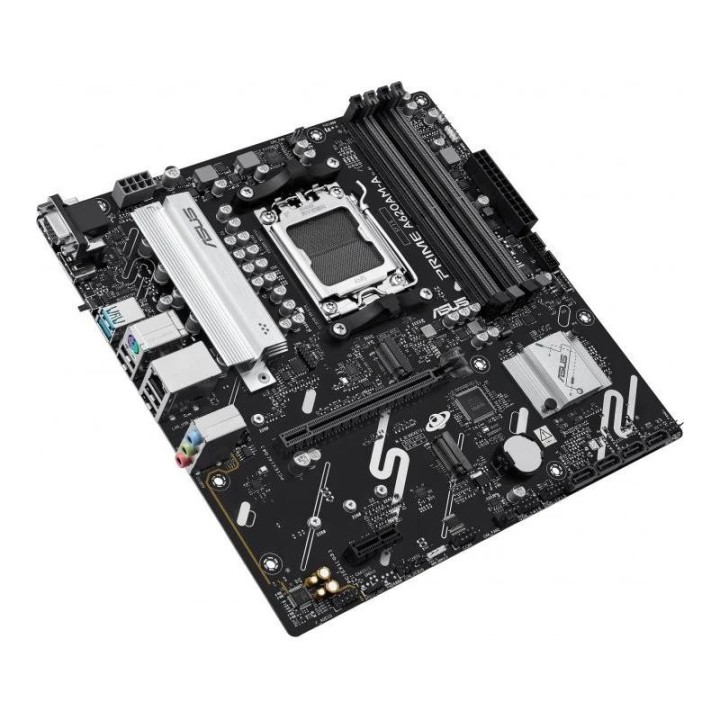 asus placa base prime a620am a csm matx am5