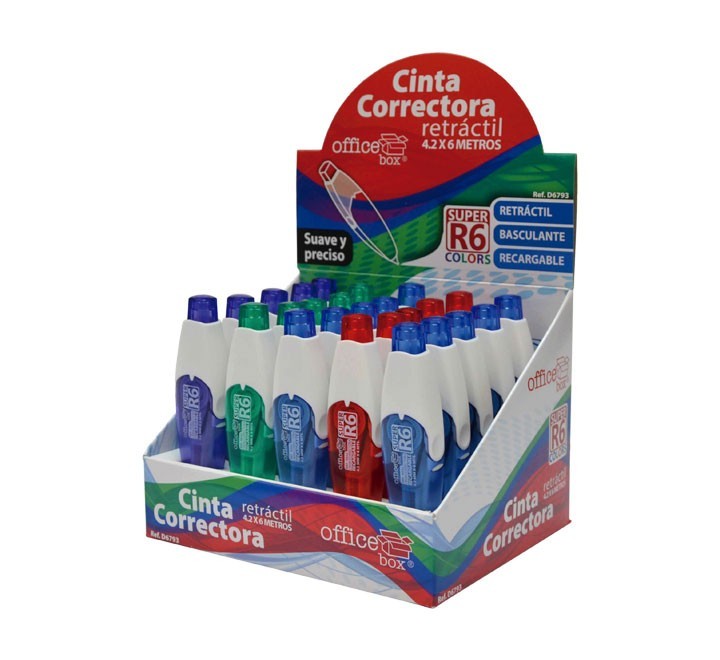 cinta correctora office box r6 4.2mmx6m stdo