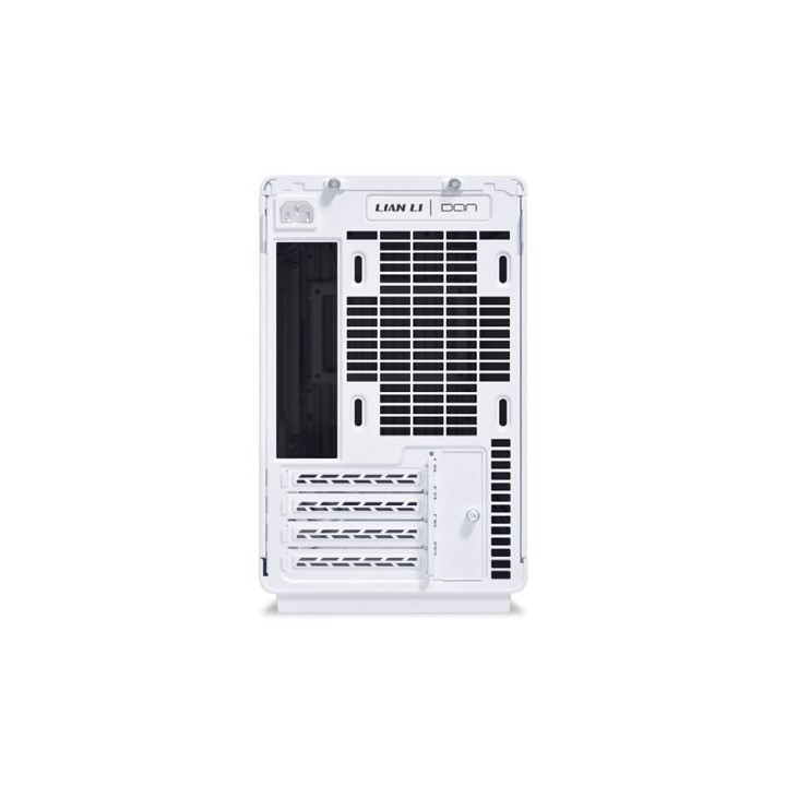 torre micro atx lian li x dan a3 white panel malla sopor. 360mm placa micro o mini