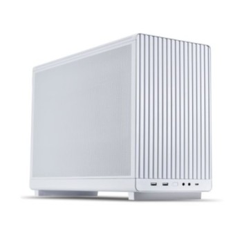 torre micro atx lian li x dan a3 white panel malla sopor. 360mm placa micro o mini