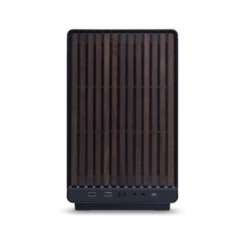 torre m atx lian li a3 wood glass version black crist. templado max gpu 415mm max cpu 165mm